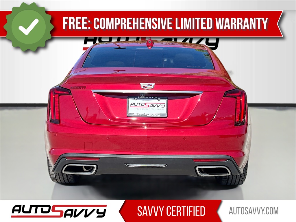 2024 Cadillac CT5 Premium Luxury Red at Bayway Cadillac of The Woodlands