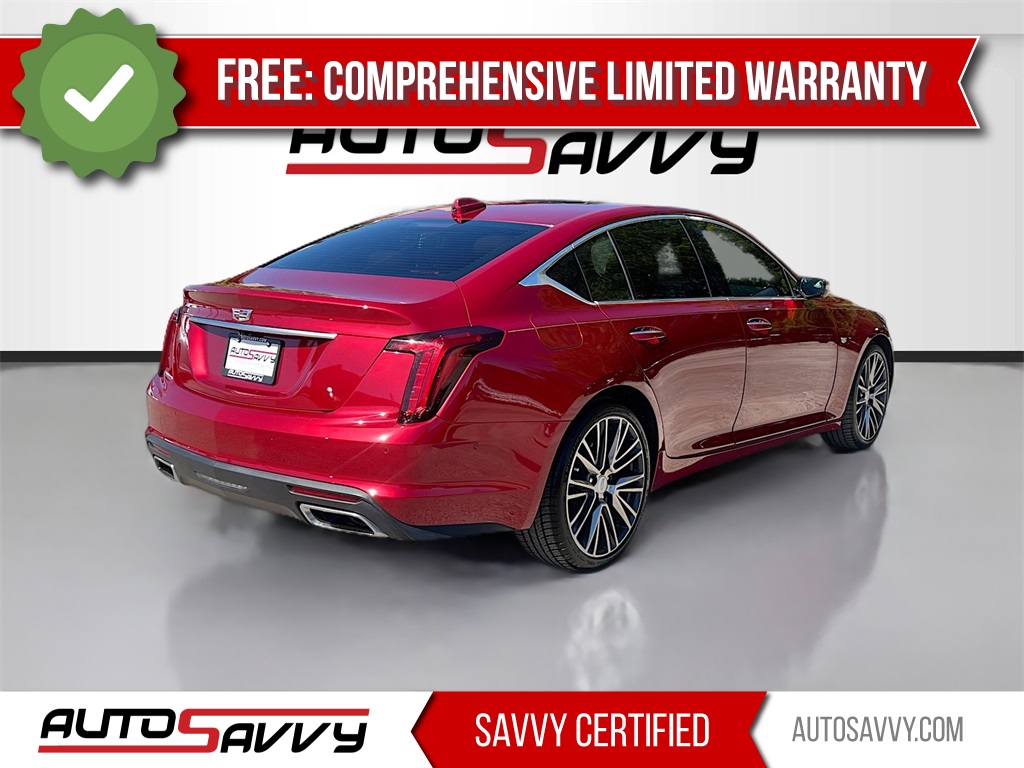 2024 Cadillac CT5 Premium Luxury Red at Bayway Cadillac of The Woodlands