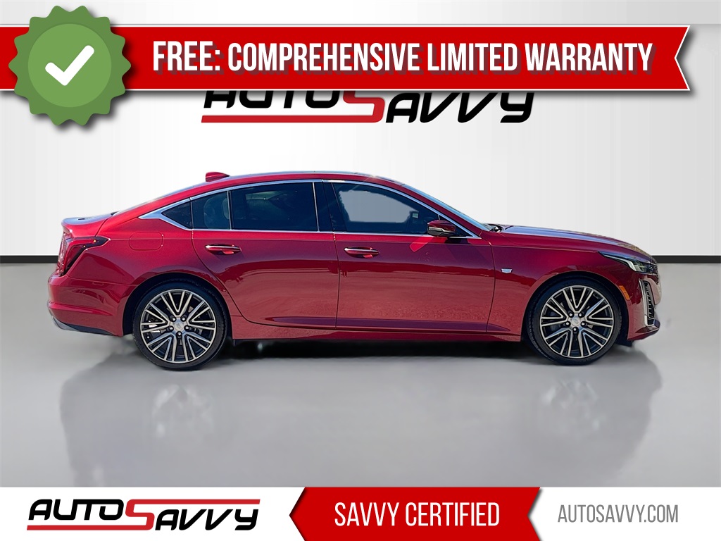 2024 Cadillac CT5 Premium Luxury Red at Bayway Cadillac of The Woodlands