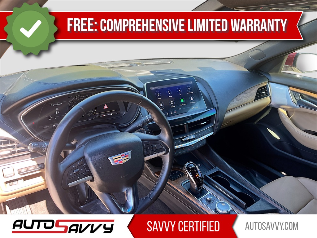 2024 Cadillac CT5 Premium Luxury Red at Bayway Cadillac of The Woodlands