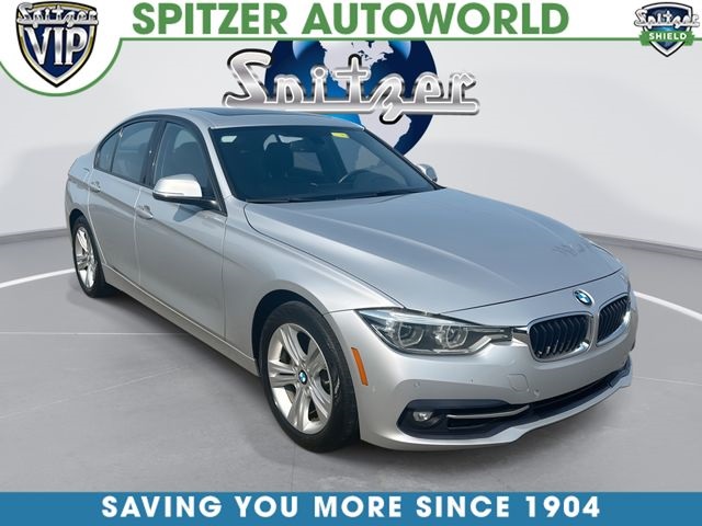 Glacier Silver Metallic 2016 BMW 3 Series Sedan All-Wheel Drive 8-Speed Automatic