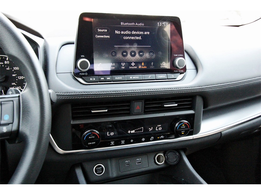 2023 Nissan Rogue SV Black at Texan Dodge Chrysler Jeep Ram