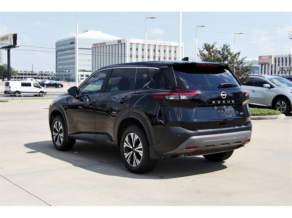 2023 Nissan Rogue SV Black at Texan Dodge Chrysler Jeep Ram