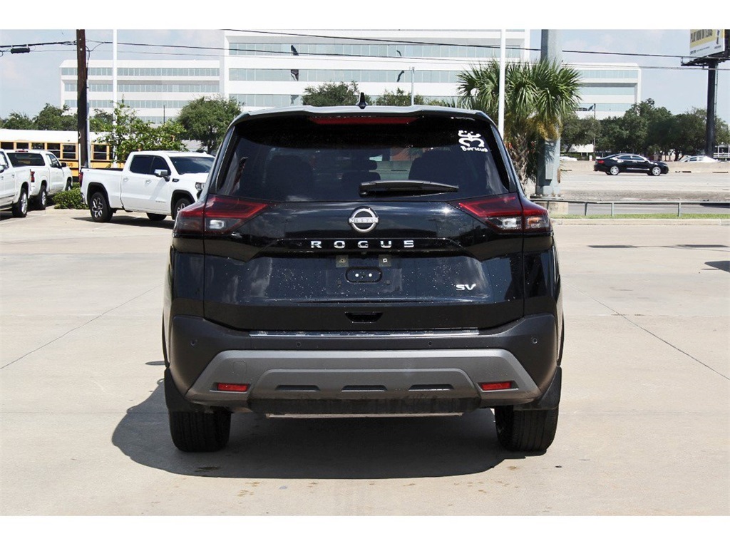 2023 Nissan Rogue SV Black at Texan Dodge Chrysler Jeep Ram
