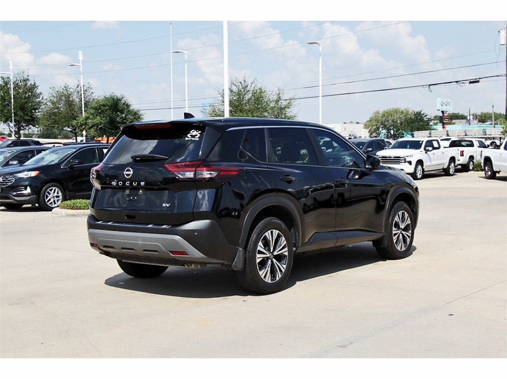 2023 Nissan Rogue SV Black at Texan Dodge Chrysler Jeep Ram