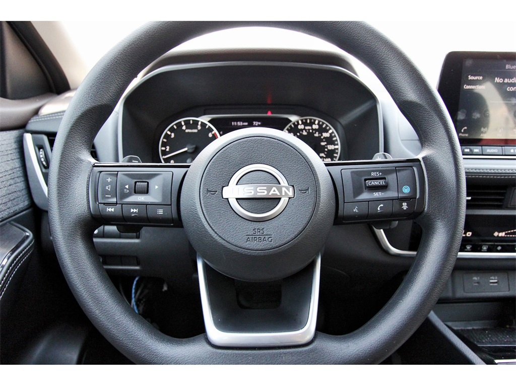 2023 Nissan Rogue SV Black at Texan Dodge Chrysler Jeep Ram