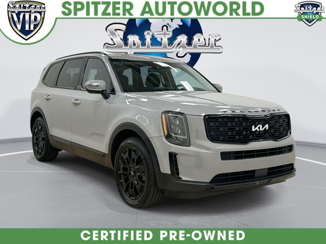 Wolf Gray 2022 Kia Telluride EX AWD SUV / Crossover All-Wheel Drive 8-Speed Automatic