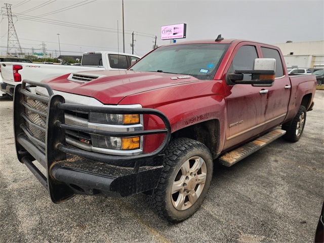 2018 Chevrolet Silverado 2500HD LTZ Red at Classic Elite Chevrolet Sugar Land