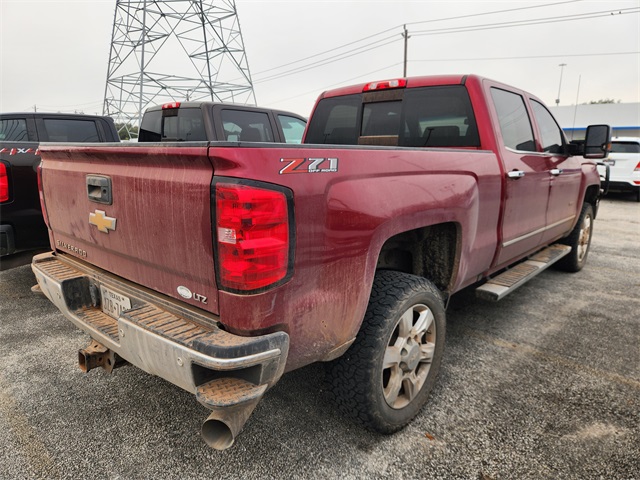 2018 Chevrolet Silverado 2500HD LTZ Red at Classic Elite Chevrolet Sugar Land