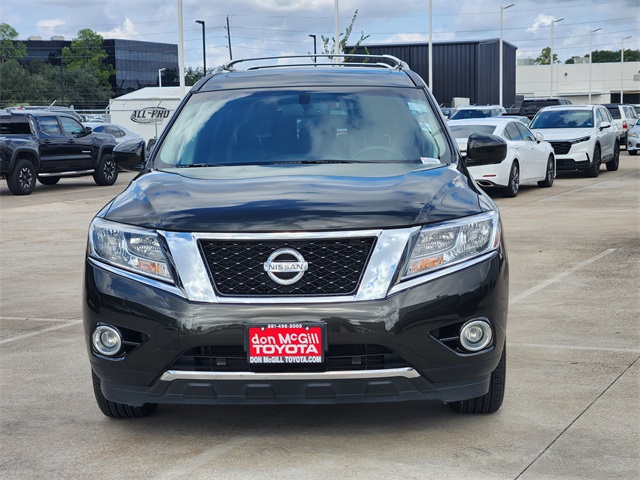 2016 Nissan Pathfinder SL Black at Central Houston Nissan