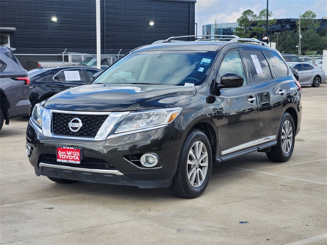 2016 Nissan Pathfinder SL Black at Central Houston Nissan
