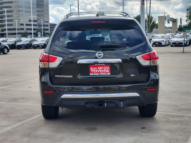 2016 Nissan Pathfinder SL Black at Central Houston Nissan