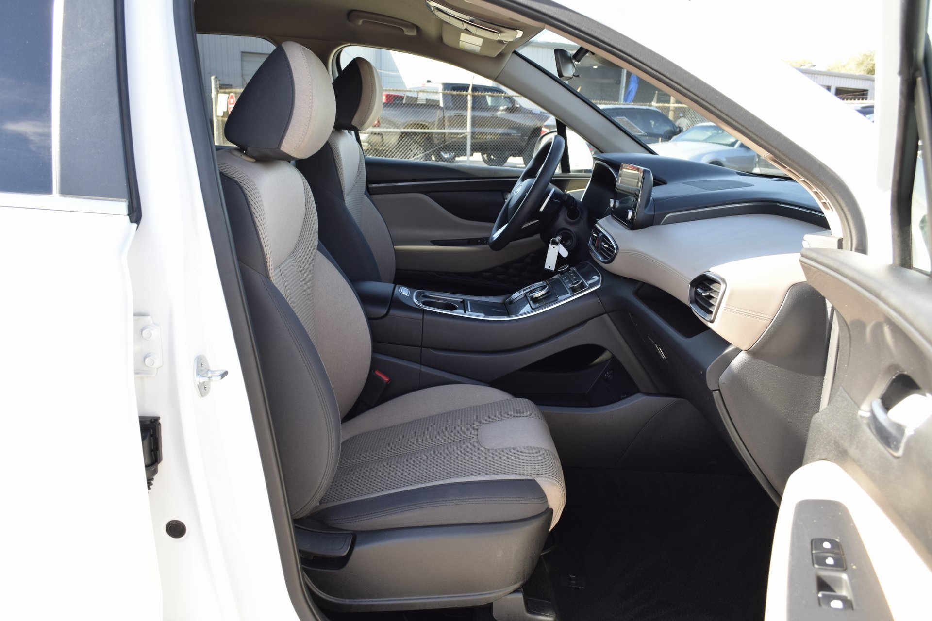 2023 Hyundai Santa Fe SE White at Classic Elite Chevrolet Sugar Land