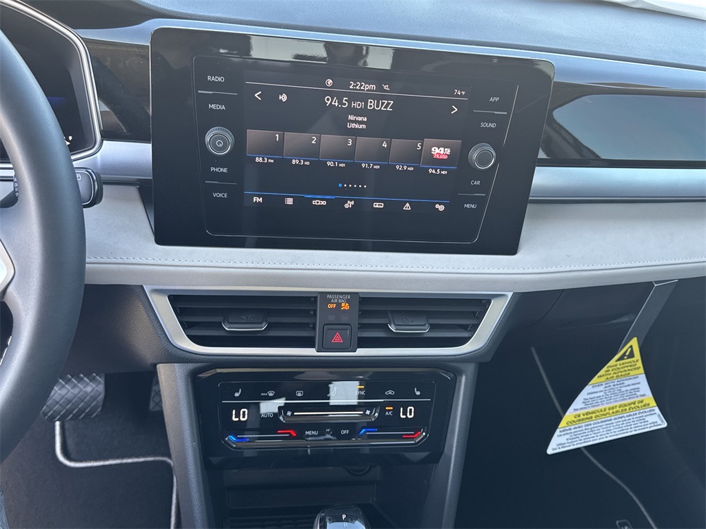 2025 Volkswagen Taos 1.5T SE Black at DeMontrond Auto Country