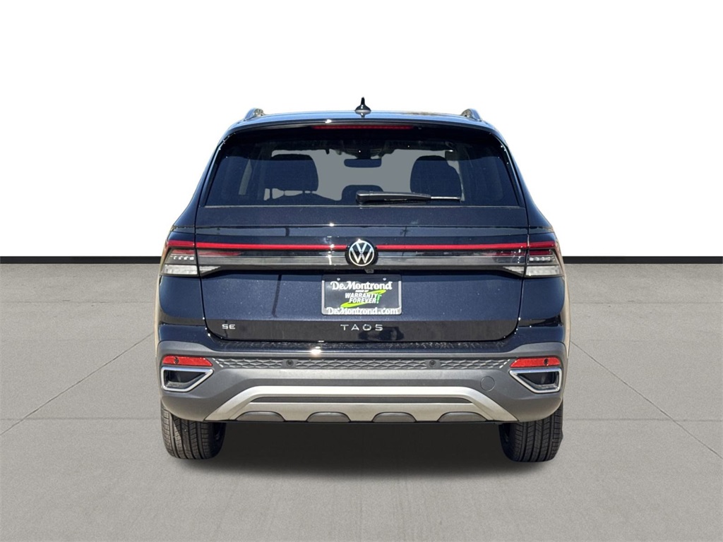 2025 Volkswagen Taos 1.5T SE Black at DeMontrond Auto Country