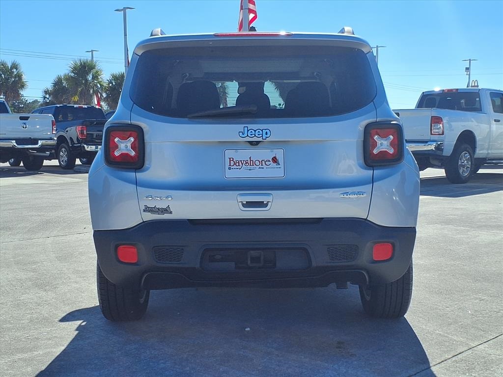 2018 Jeep Renegade Latitude Silver at DeMontrond Auto Country