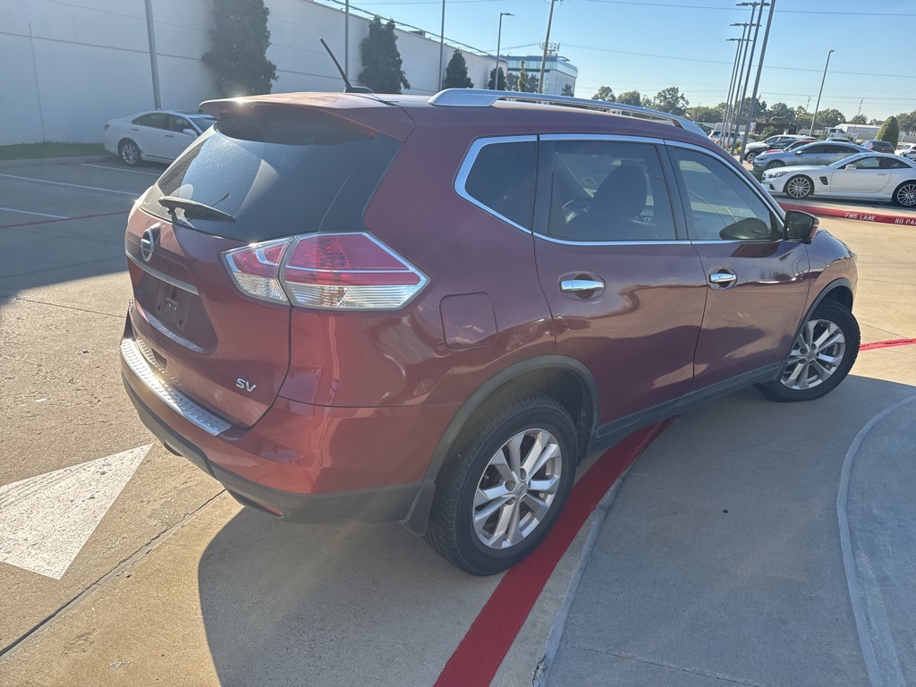 2015 Nissan Rogue SV Red at Westside Lexus