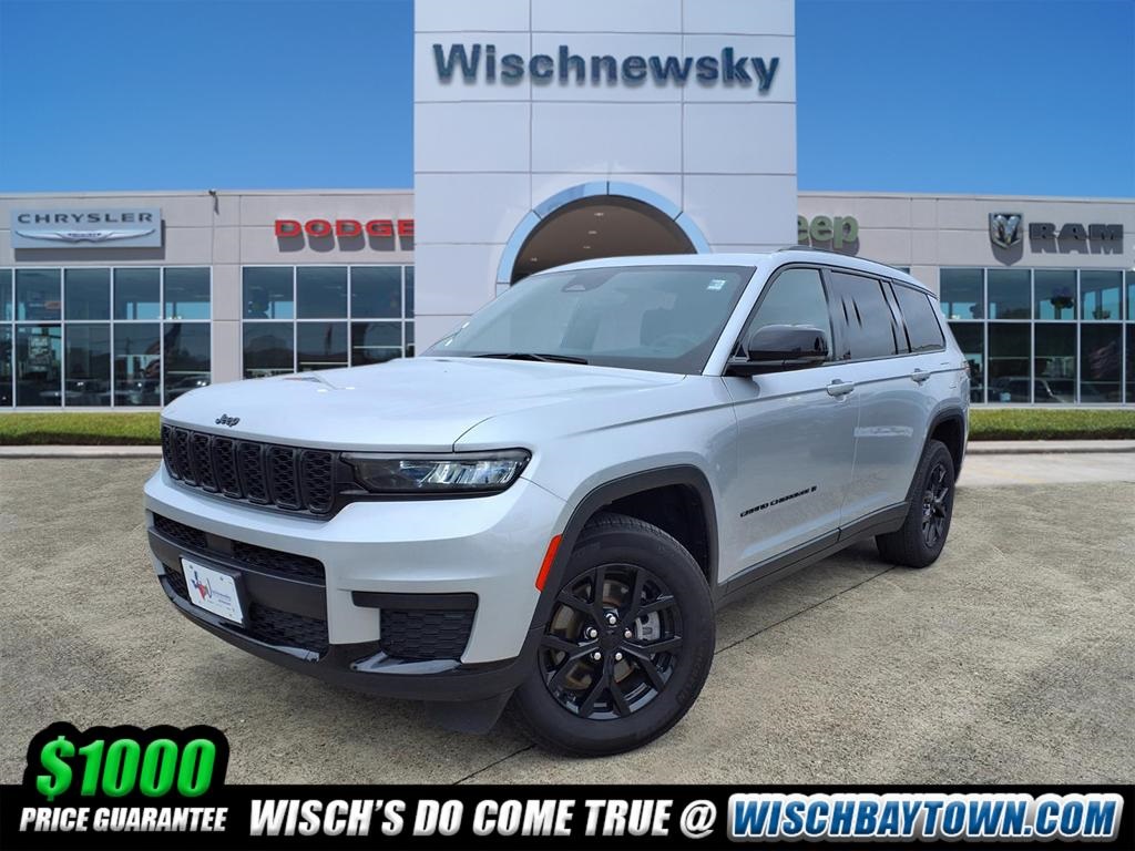 2024 Jeep Grand Cherokee L Altitude Silver at Don McGill Toyota