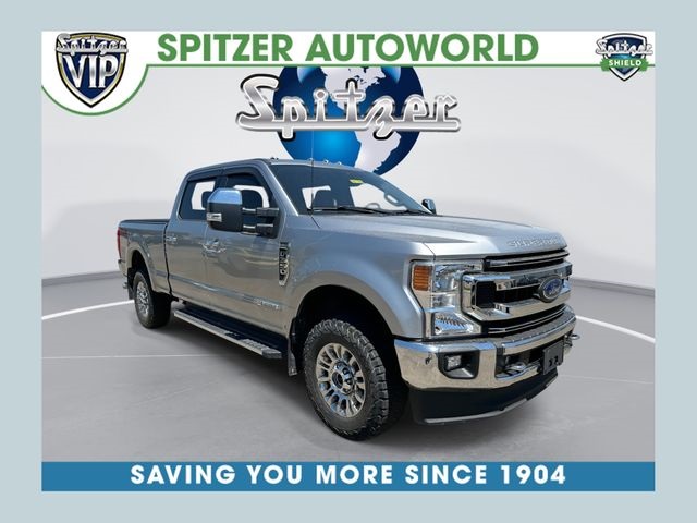 Silver Metallic 2022 Ford F-350 Super Duty Pickup Truck Four-Wheel Drive Automatic