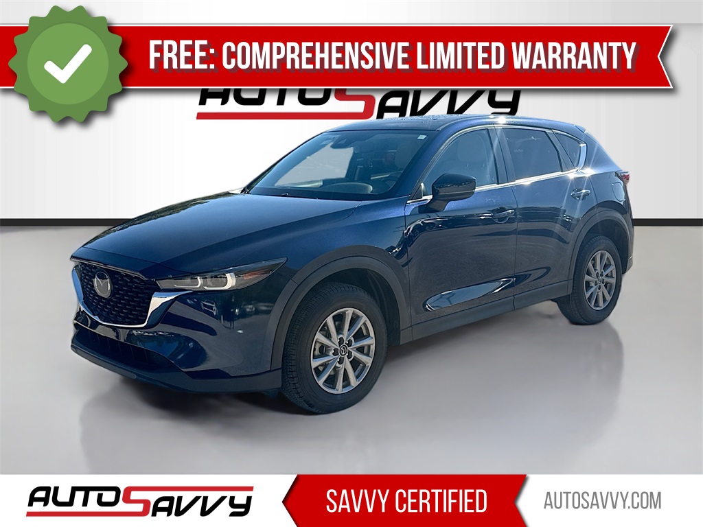 2023 Mazda CX-5 2.5 S Preferred Package Blue at DeMontrond Mazda