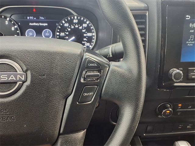 2022 Nissan Frontier SV White at Shottenkirk Kia Fort Bend