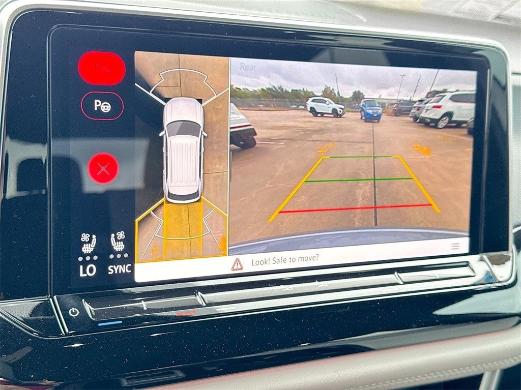 2025 Volkswagen Atlas Cross Sport 2.0T SEL Premium R-Line Silver at DeMontrond Automotive Group