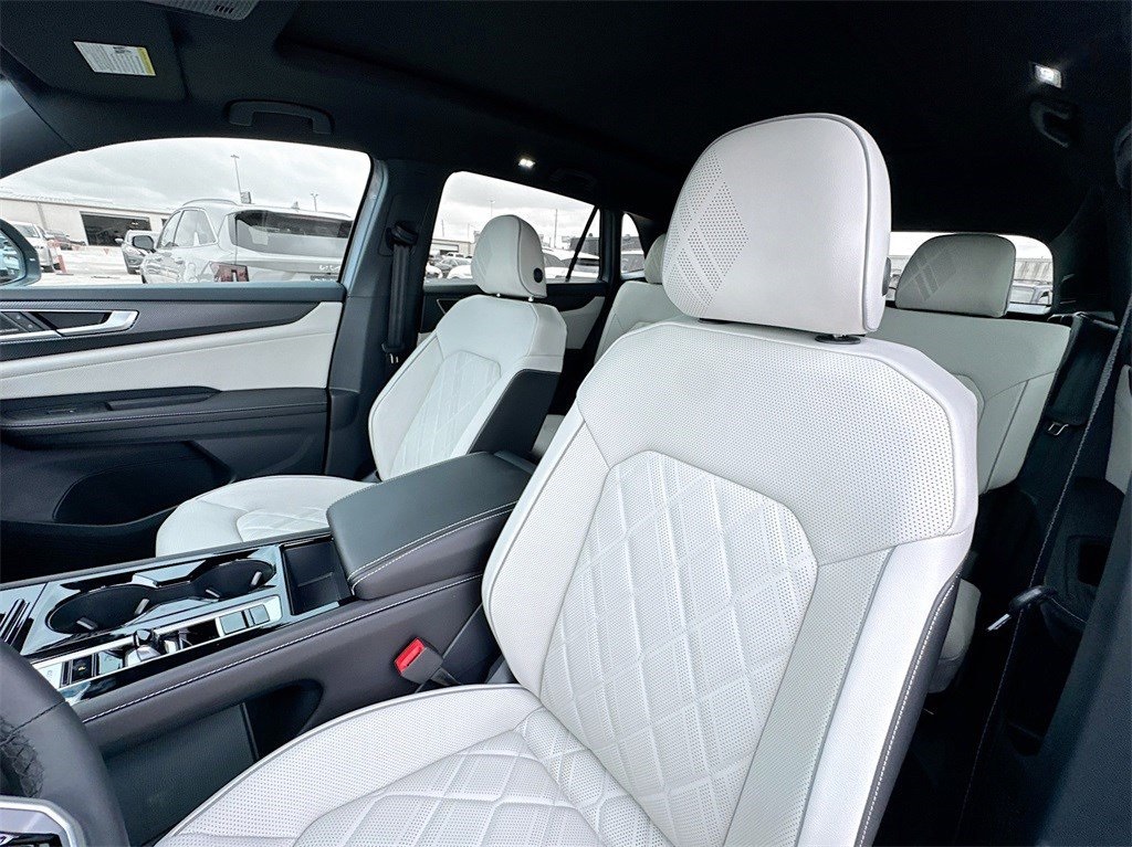 2025 Volkswagen Atlas Cross Sport 2.0T SEL Premium R-Line Silver at DeMontrond Automotive Group