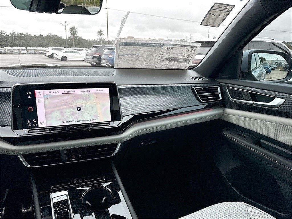 2025 Volkswagen Atlas Cross Sport 2.0T SEL Premium R-Line Silver at DeMontrond Automotive Group