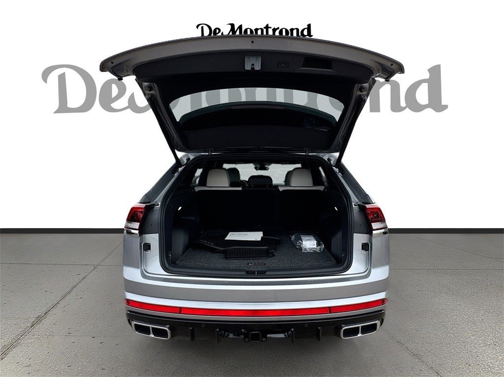 2025 Volkswagen Atlas Cross Sport 2.0T SEL Premium R-Line Silver at DeMontrond Automotive Group