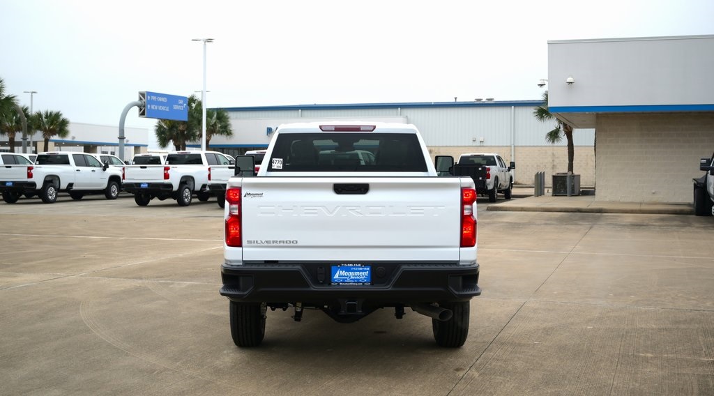2026 Chevrolet Silverado 2500HD Work Truck White at Wharton Chevrolet GMC