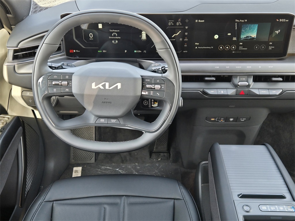 2026 Kia EV9 Land White at Shottenkirk Kia Fort Bend