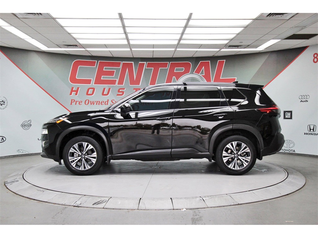 2021 Nissan Rogue SV Black at Central Houston Nissan