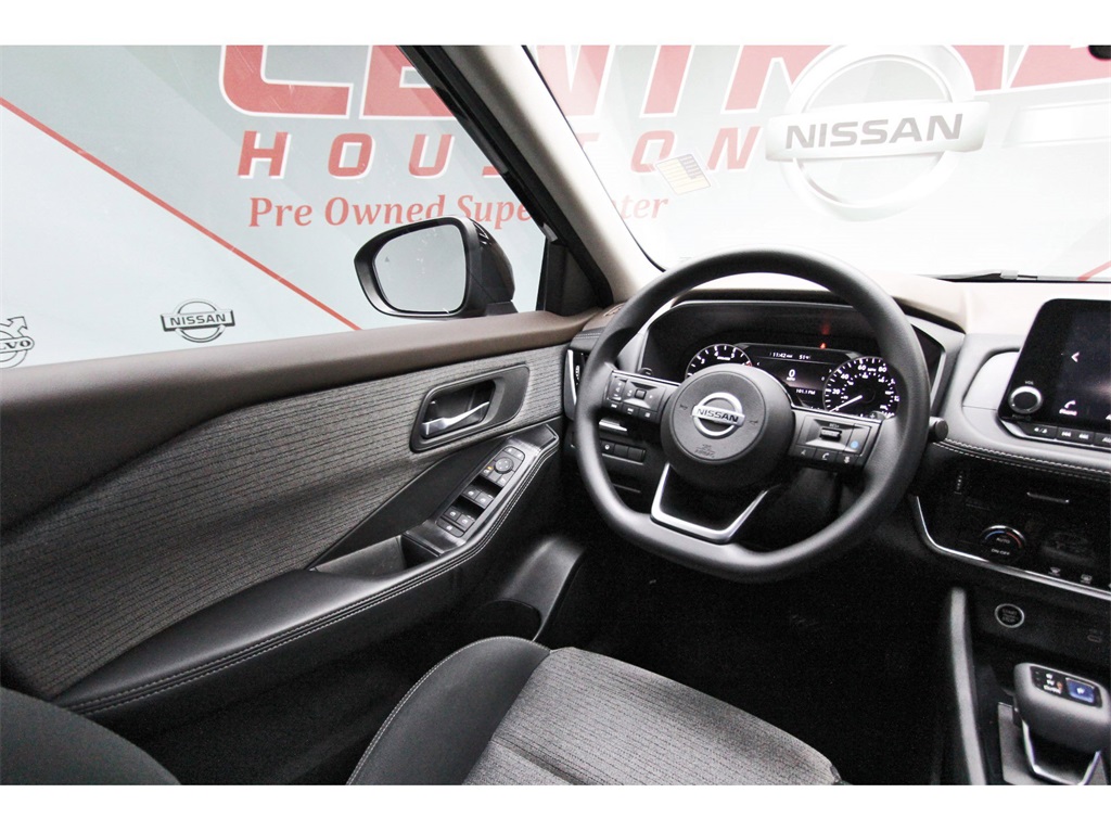 2021 Nissan Rogue SV Black at Central Houston Nissan