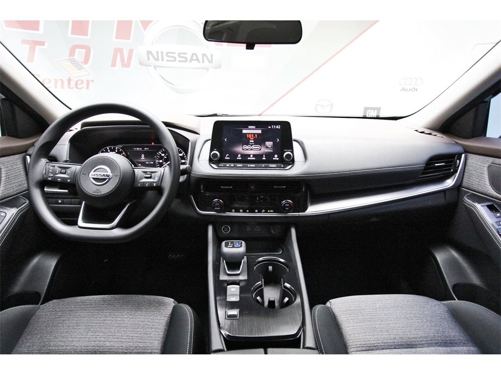 2021 Nissan Rogue SV Black at Central Houston Nissan