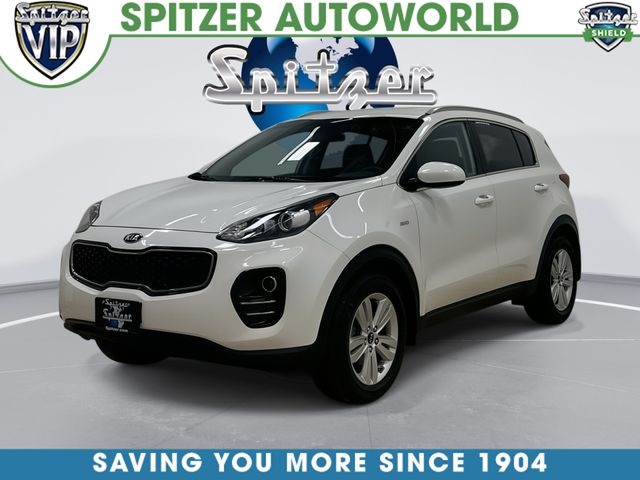 Clear White 2018 Kia Sportage LX AWD SUV / Crossover All-Wheel Drive Automatic