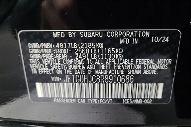2024 – Subaru – Impreza
