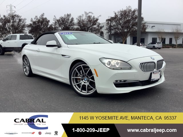 2012 BMW 6 Series 650i Convertible RWD