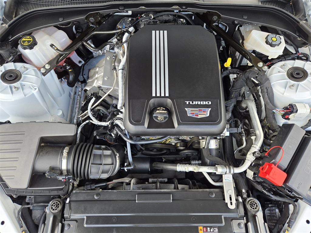 2025 Cadillac CT4 Luxury White at Classic Chevrolet Galveston