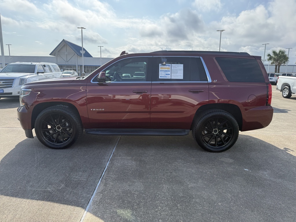 2017 Chevrolet Tahoe LT Red at Victoria Chrysler Dodge Jeep Ram