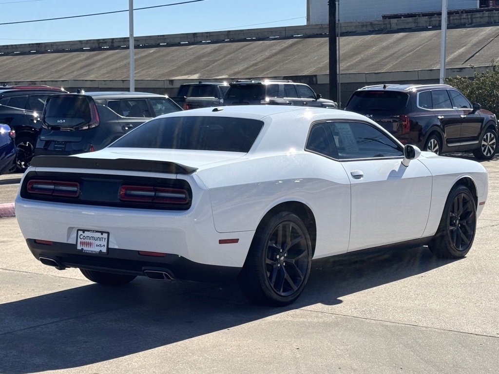 2021 Dodge Challenger SXT White at Monument Chevrolet