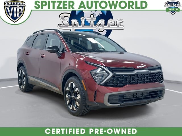 Dawning Red 2024 Kia Sportage SUV / Crossover All-Wheel Drive 8-Speed Automatic
