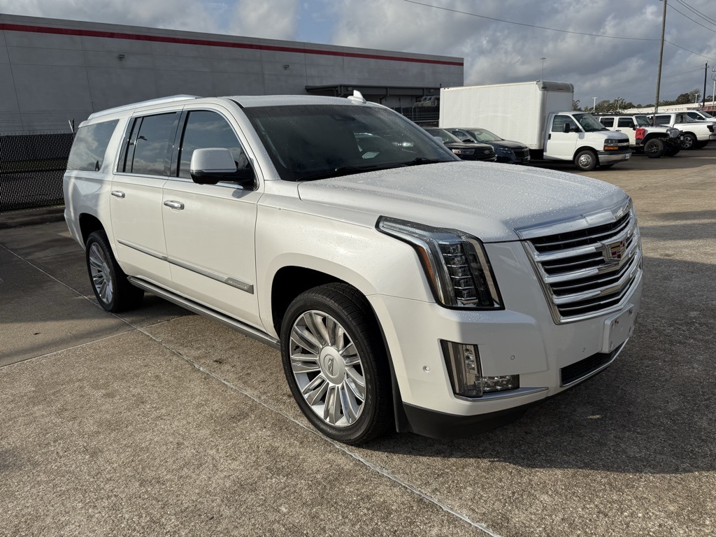 2018 Cadillac Escalade ESV Platinum Edition White at Bayway Cadillac Southwest