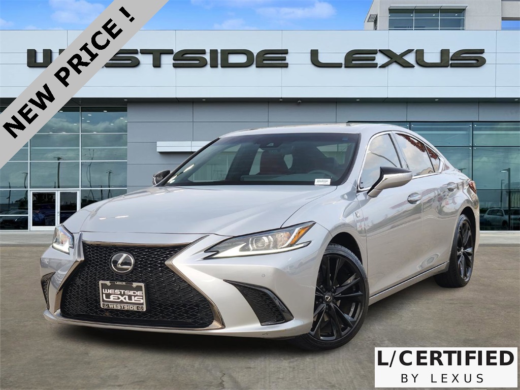 2023 Lexus ES 350 F Sport Silver at Ultimate Motorsports