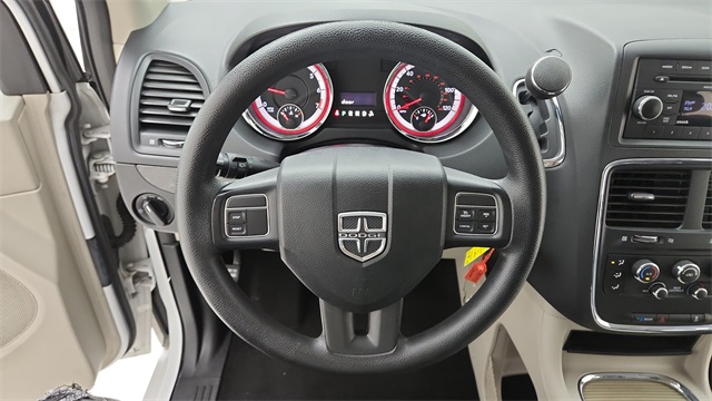 2016 Dodge Grand Caravan SXT White at Durrett Motor Company