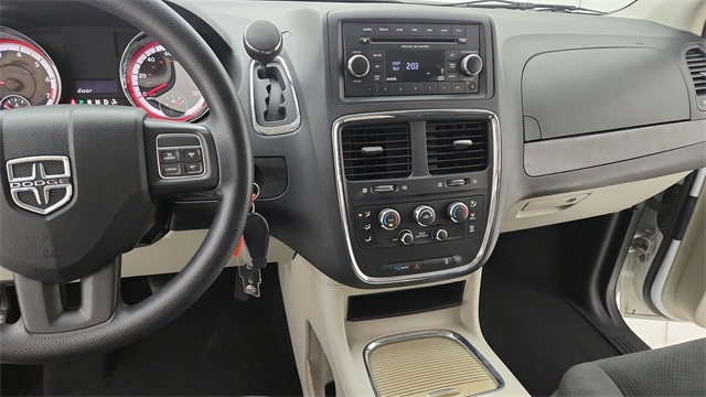 2016 Dodge Grand Caravan SXT White at Durrett Motor Company