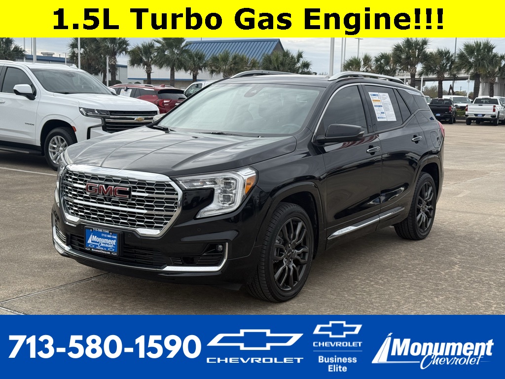 2022 GMC Terrain Denali Black at Monument Chevrolet