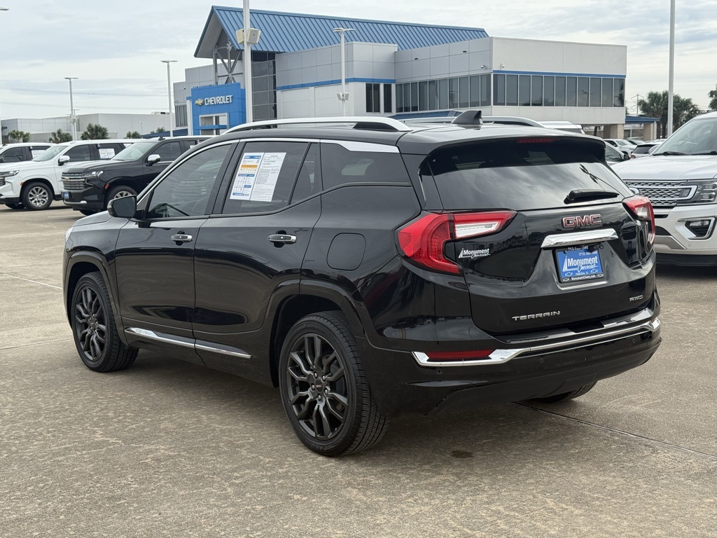 2022 GMC Terrain Denali Black at Monument Chevrolet