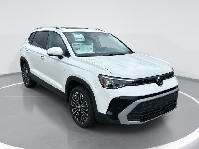Pure White 2026 Volkswagen Taos SUV / Crossover Front-Wheel Drive 8-Speed Automatic