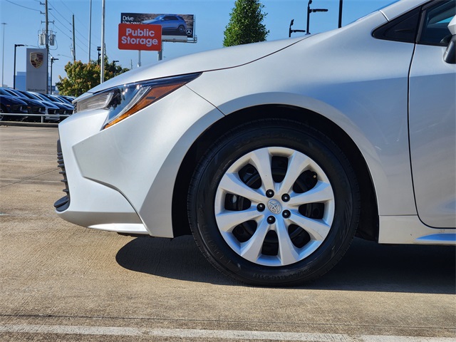 2024 Toyota Corolla LE Silver at Baytown Hyundai