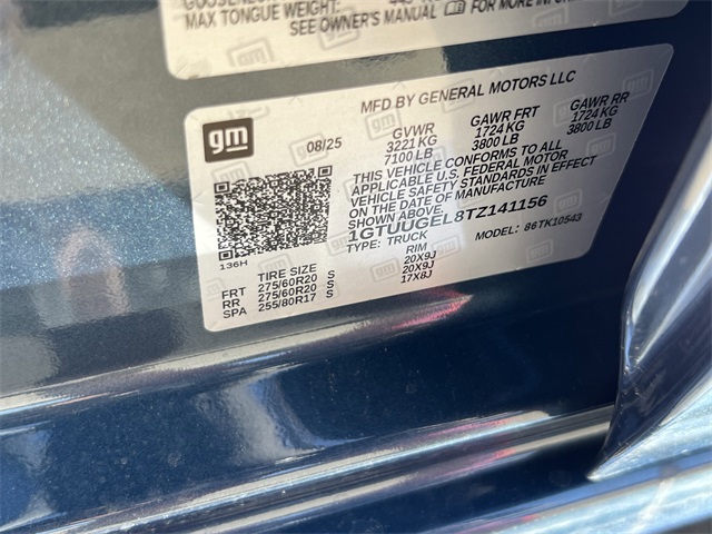2026 GMC Sierra 1500 Denali Blue at Wharton Chevrolet GMC